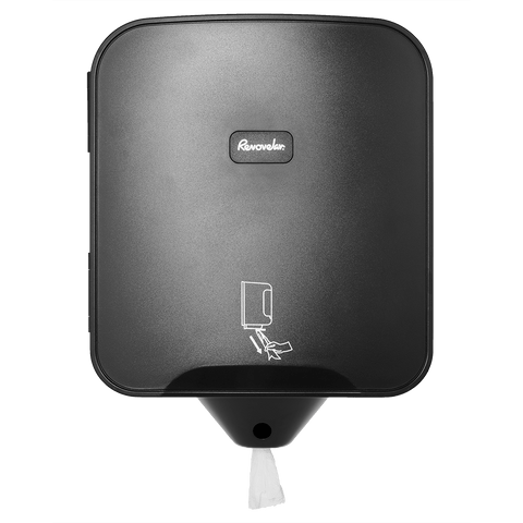 Renovelar™ Centerpull Paper Towel Dispenser — Commercial Wall Mount Black