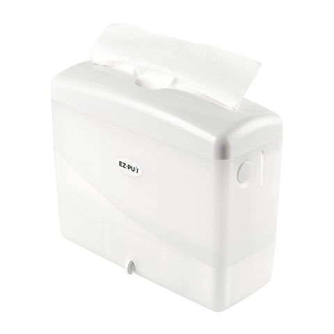 Countertop Multifold Hand Towel Dispenser - Pearl White