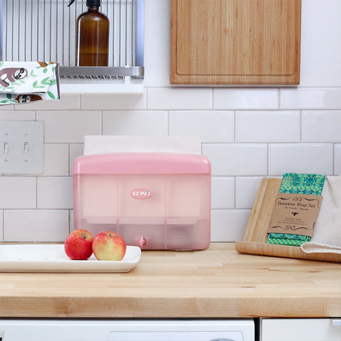 Countertop Slimfold Hand Towel Dispenser - Pink