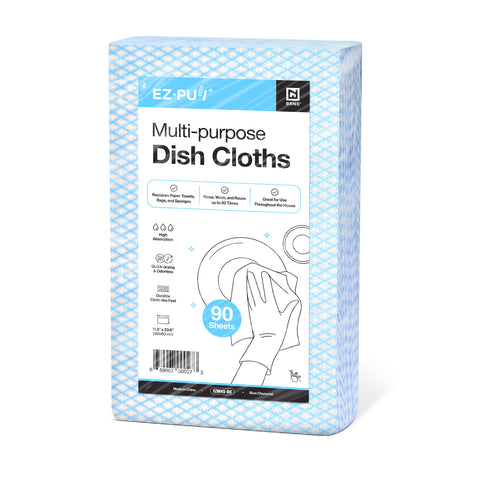 Ultra Deluxe Disposable Cleaning Dish Cloths - 90sheets/pk