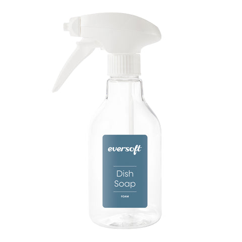 Foaming Power Jet Dish Soap Spray Trigger Bottle