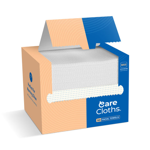 Ultra Deluxe Disposable Face Towel - MAXI - 50 pc