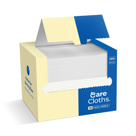 Ultra Deluxe Disposable Face Towel - MINI - 40 pc