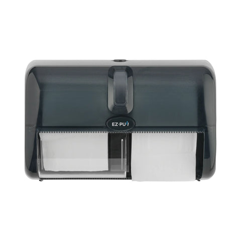 Wall Mount Double Small Core Toilet Paper Dispenser - Smoke