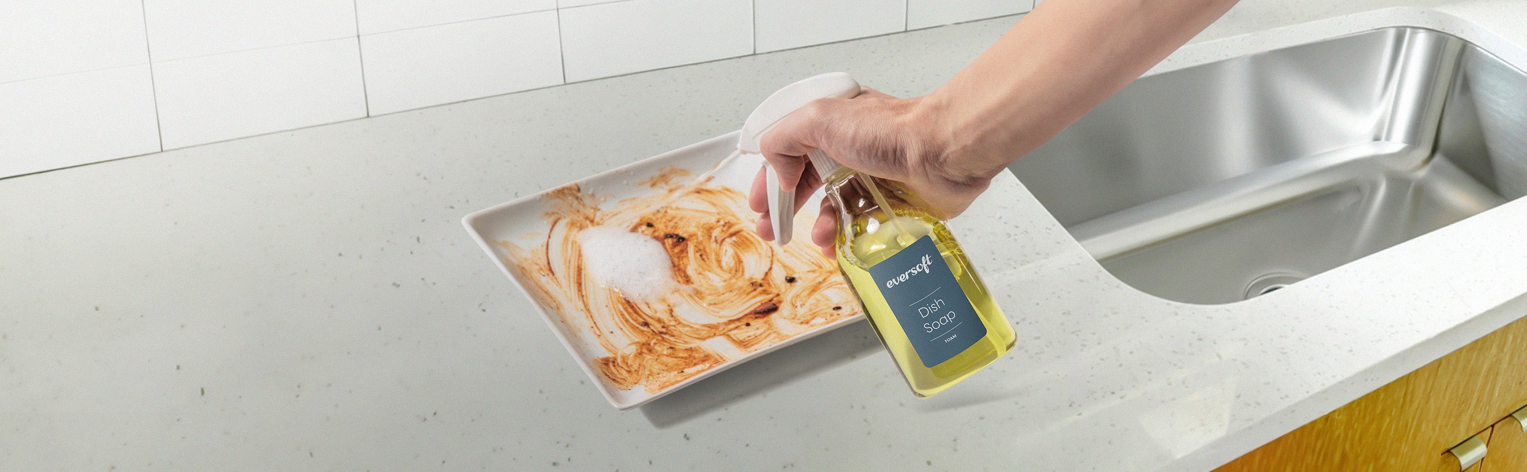 EZBRND'S Foaming Jet Dish Foam Soap