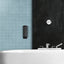Wall Mount Hair & Body Single Shower Dispenser - Black