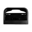 Wall Mount Half-Fold Toilet Seat Cover Dispenser - Black