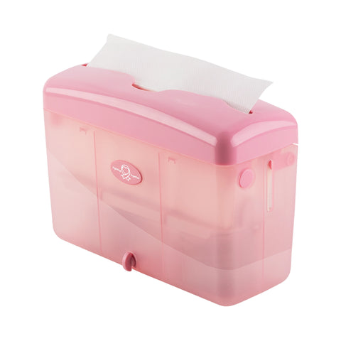 Countertop Slimfold Hand Towel Dispenser - Pink