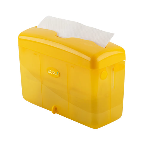 Countertop Slimfold Hand Towel Dispenser - Yellow