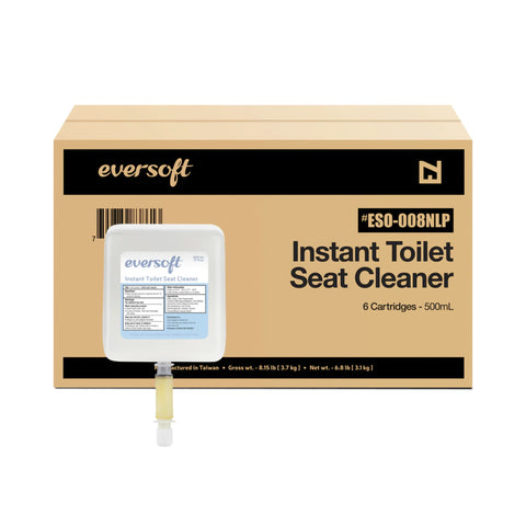 Eversoft Toilet Seat Cover Spray Cleaner Refill - 6 x 500ml