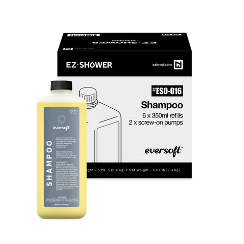 Eversoft Cleansing Shampoo Refill - 6 x 350ml