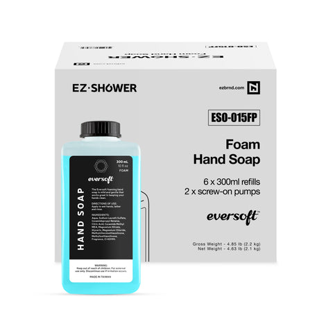 Eversoft Foaming Hand Soap Refill - 6 x 300ml