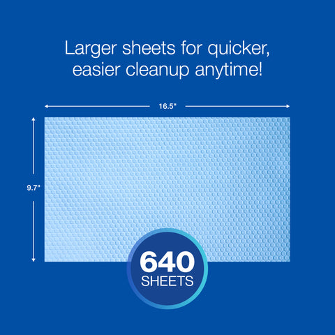 Heavy-Duty Cleaning Cloths - Pop Up Box - 8 x 80 Sheets [X80]