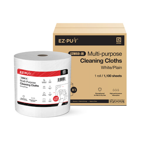Multi-purpose Cleaning Cloths - Jumbo Roll - 1100sheets [X60]