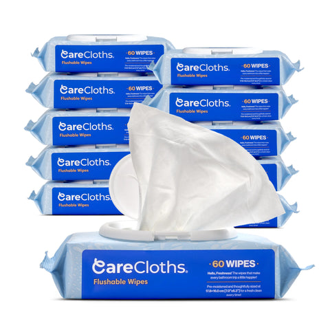 Flushable Wipes (12-Pack / 720 Wipes)